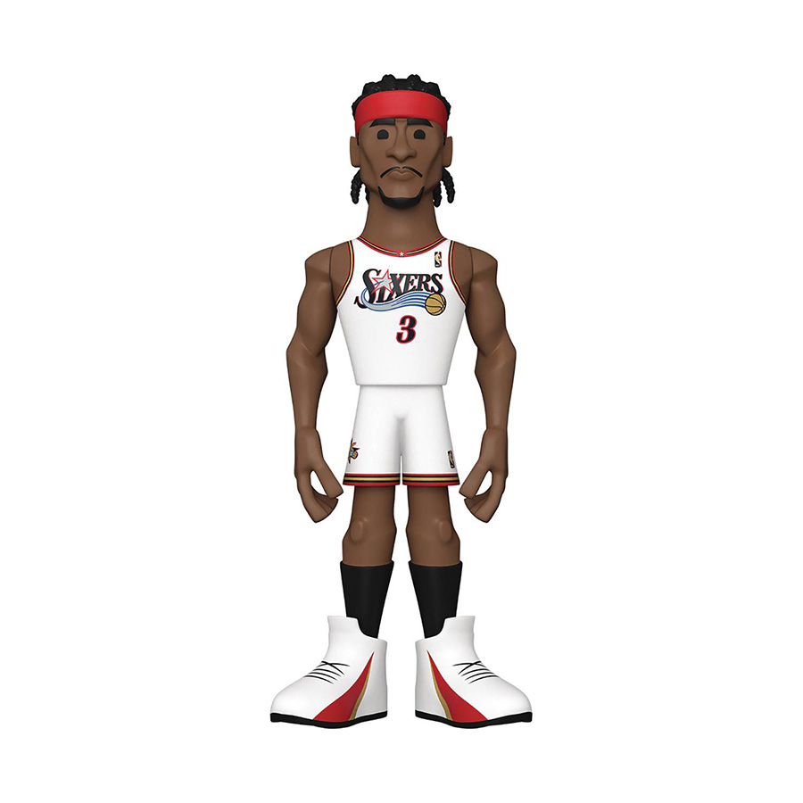 Vinyl Gold 5-Inch NBA Legends 76ers Allen Iverson Vinyl Figure