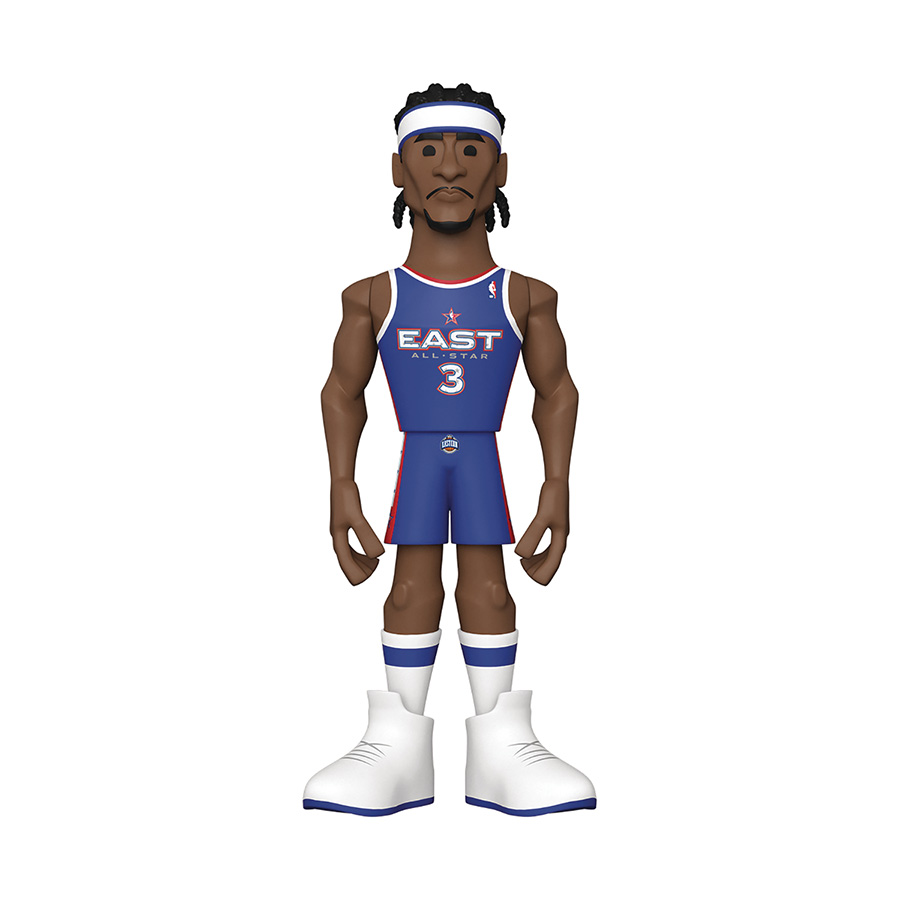 Vinyl Gold 5-Inch NBA Legends 76ers Allen Iverson Chase Vinyl Figure