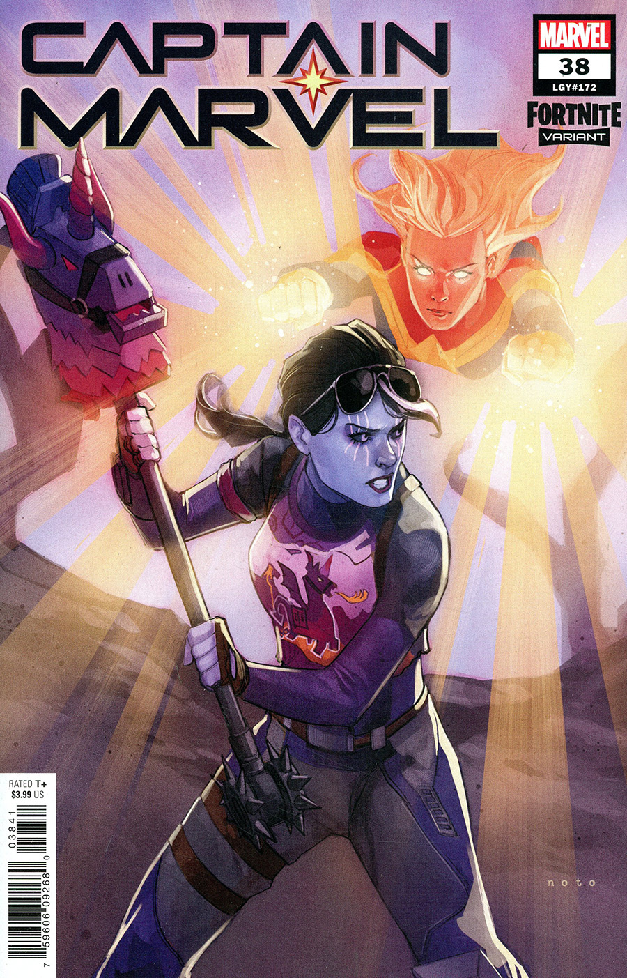 Captain Marvel Vol 9 #38 Cover D Variant Phil Noto Fortnite Cover