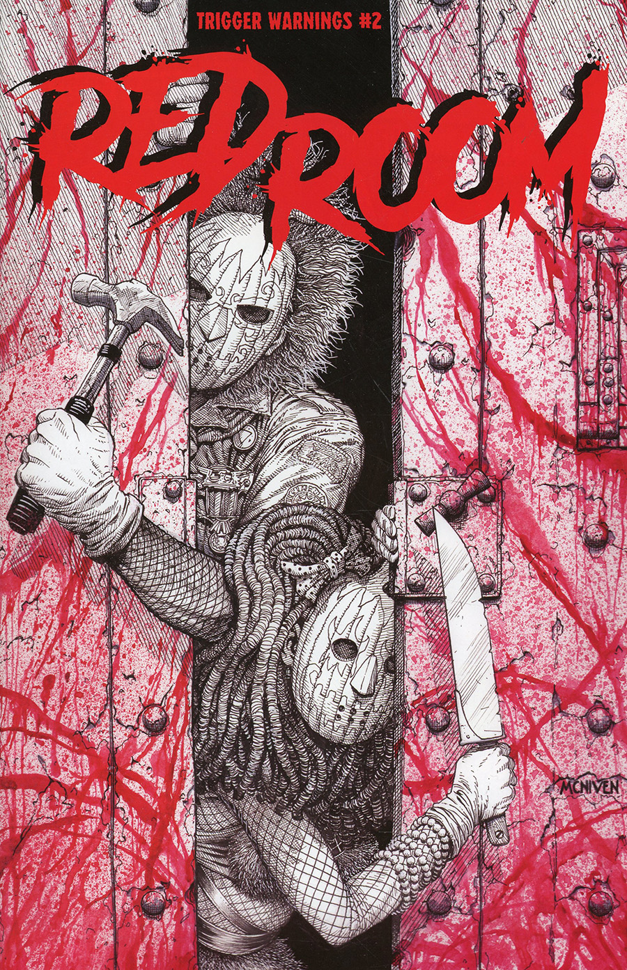 Red Room Trigger Warnings #2 Cover D Incentive Steven McNiven Variant Cover