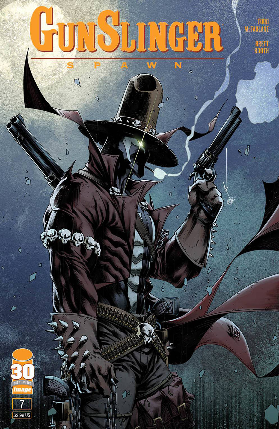 Gunslinger Spawn #7 Cover C Variant Kevin Keane Cover (Limit 1 Per Customer)