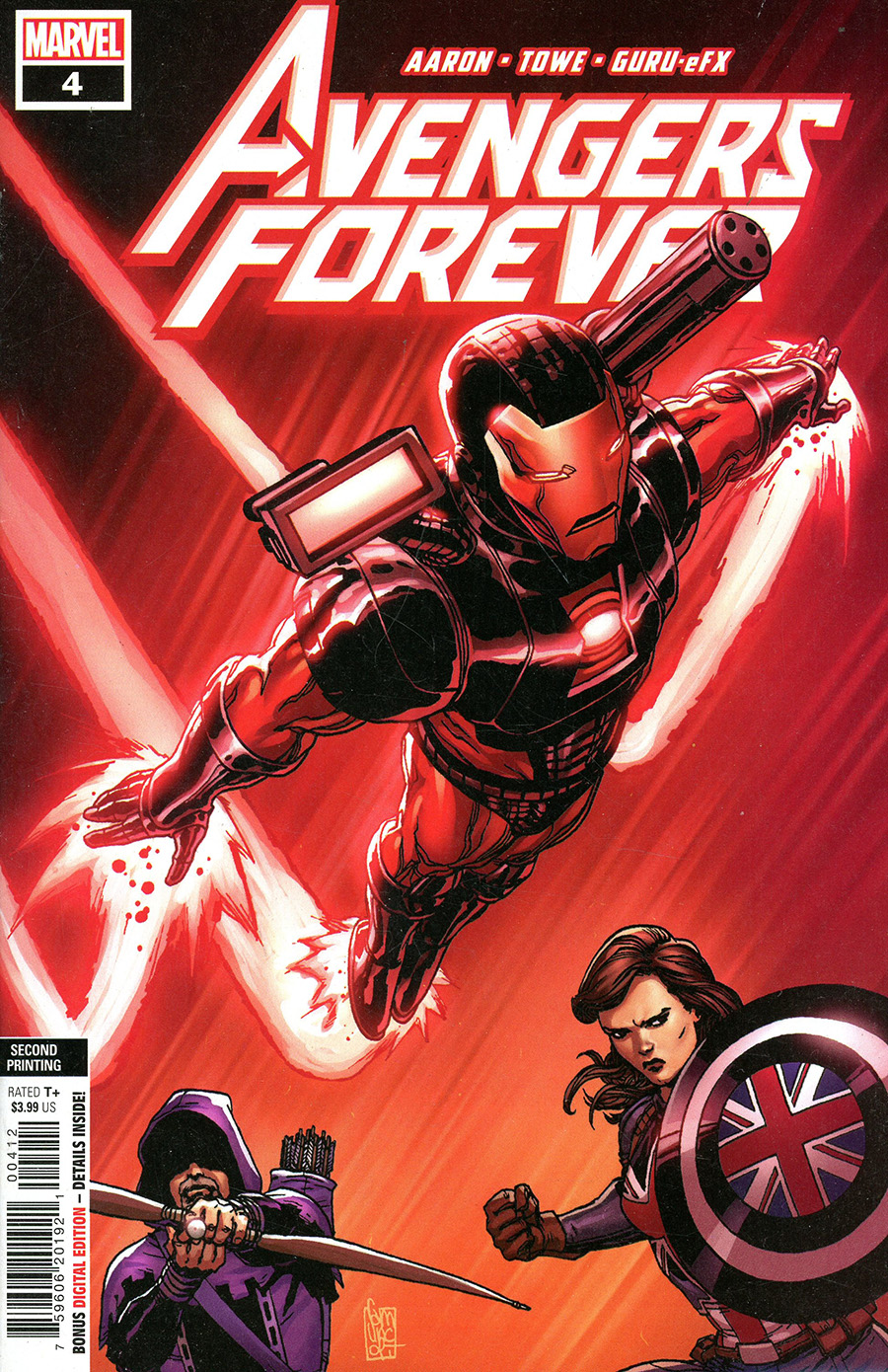 Avengers Forever Vol 2 #4 Cover E 2nd Ptg Giuseppe Camuncoli Variant Cover