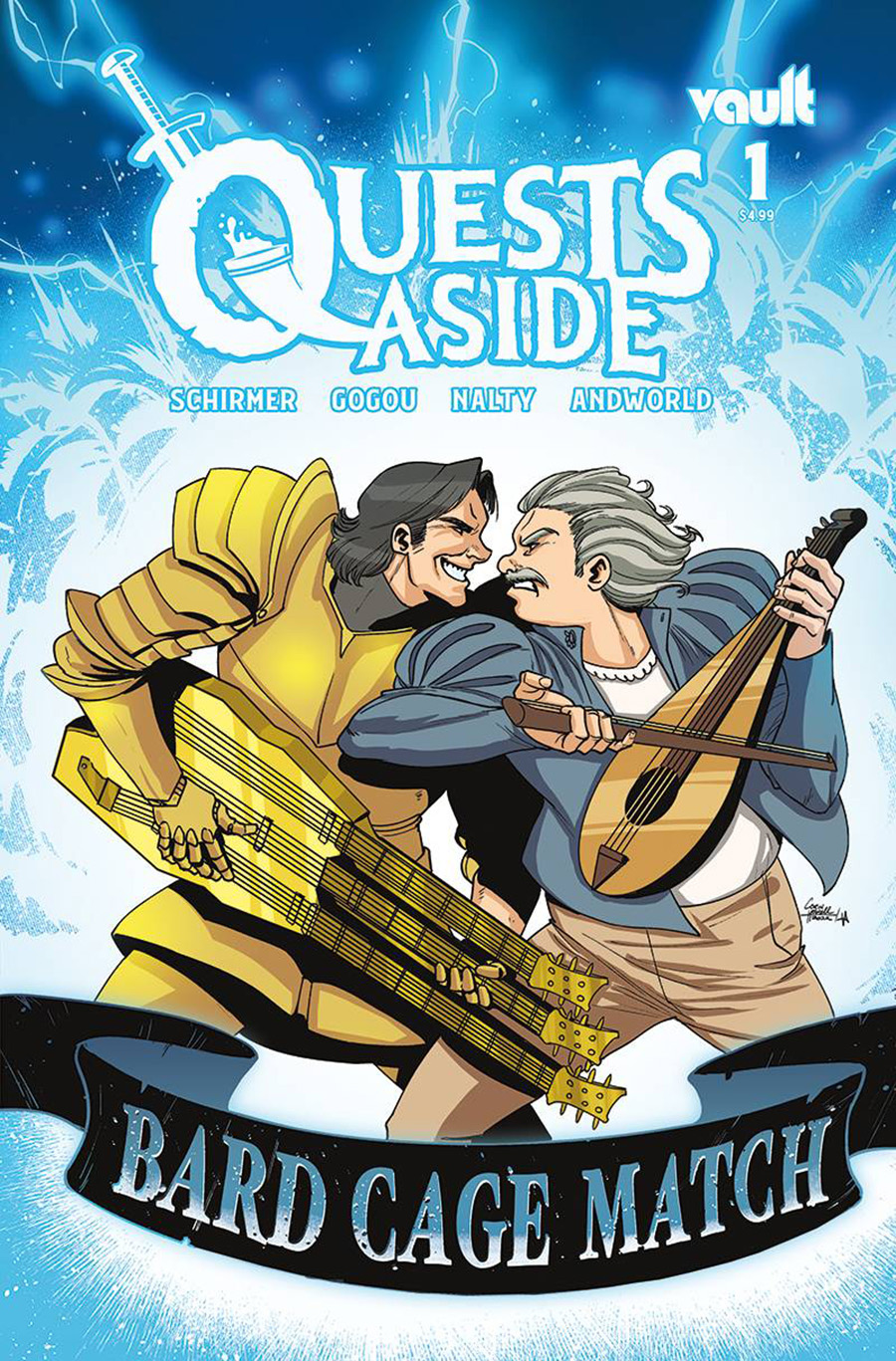 Quests Aside #1 Cover F Incentive Corin Howell Variant Cover