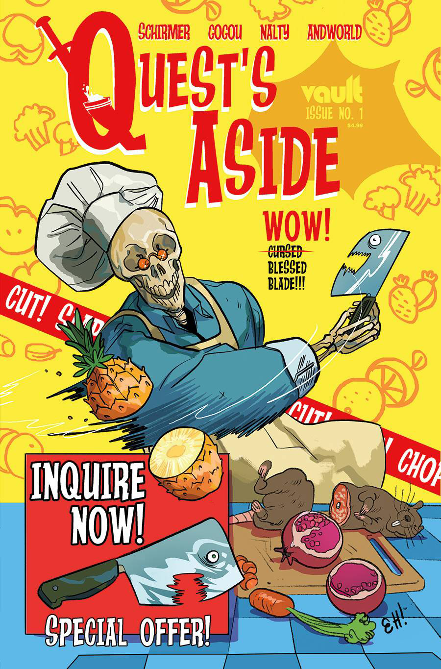 Quests Aside #1 Cover G Incentive Erica Henderson Variant Cover