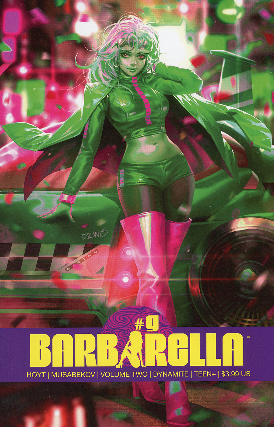 Barbarella Vol 2 #9 Cover M Variant Derrick Chew Ultraviolet Cover