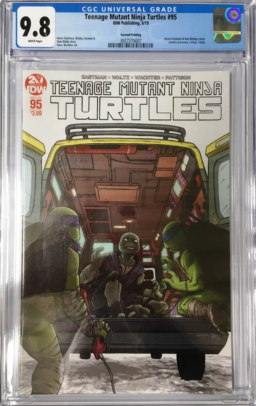 Teenage Mutant Ninja Turtles Vol 5 #95 Cover E 2nd Ptg CGC 9.8(CGC)