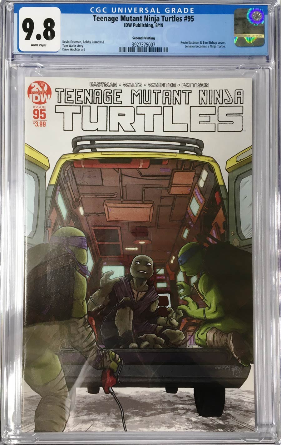 Teenage Mutant Ninja Turtles Vol 5 #95 Cover E 2nd Ptg CGC 9.8(CGC)