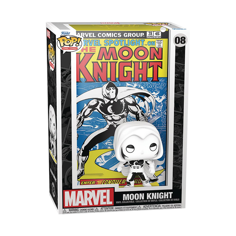 POP Comic Cover Marvel Moon Knight Vinyl Cover