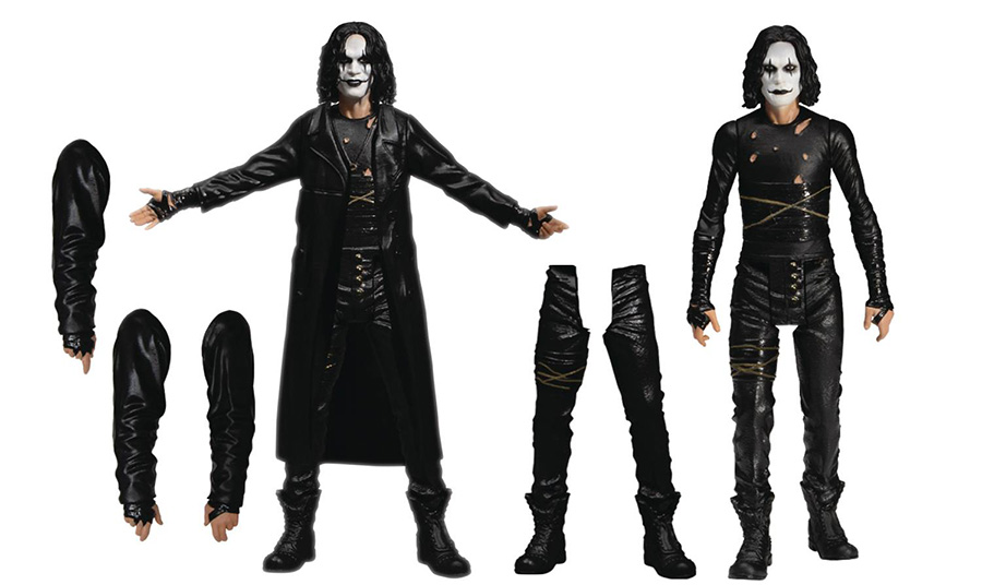Mezco 5 Points The Crow Deluxe Figure Set