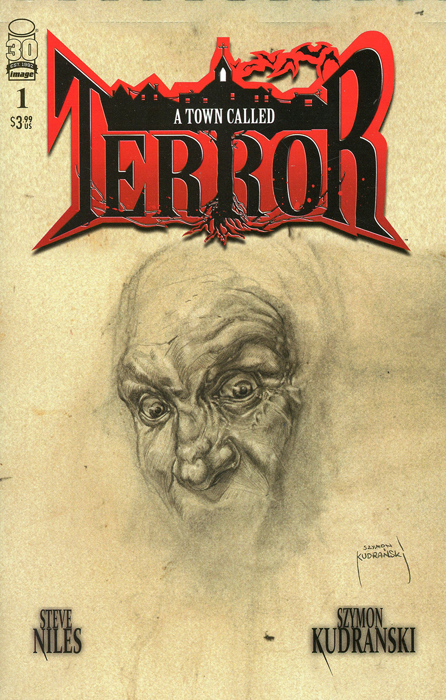 A Town Called Terror #1 Cover C Incentive Thank You Variant Cover
