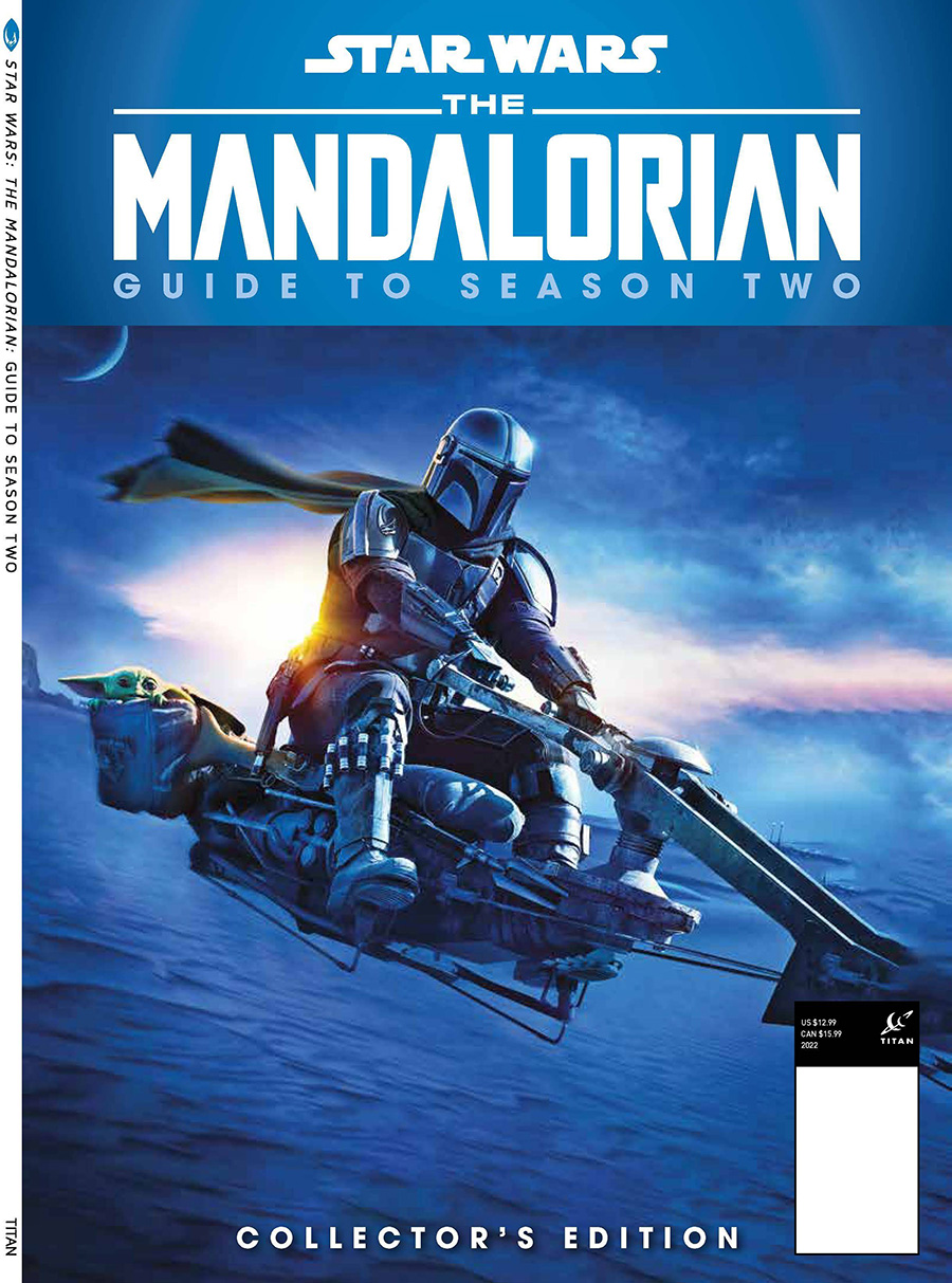 Star Wars The Mandalorian Guide To Season 2 Magazine Variant Mando Speeder Bike Cover