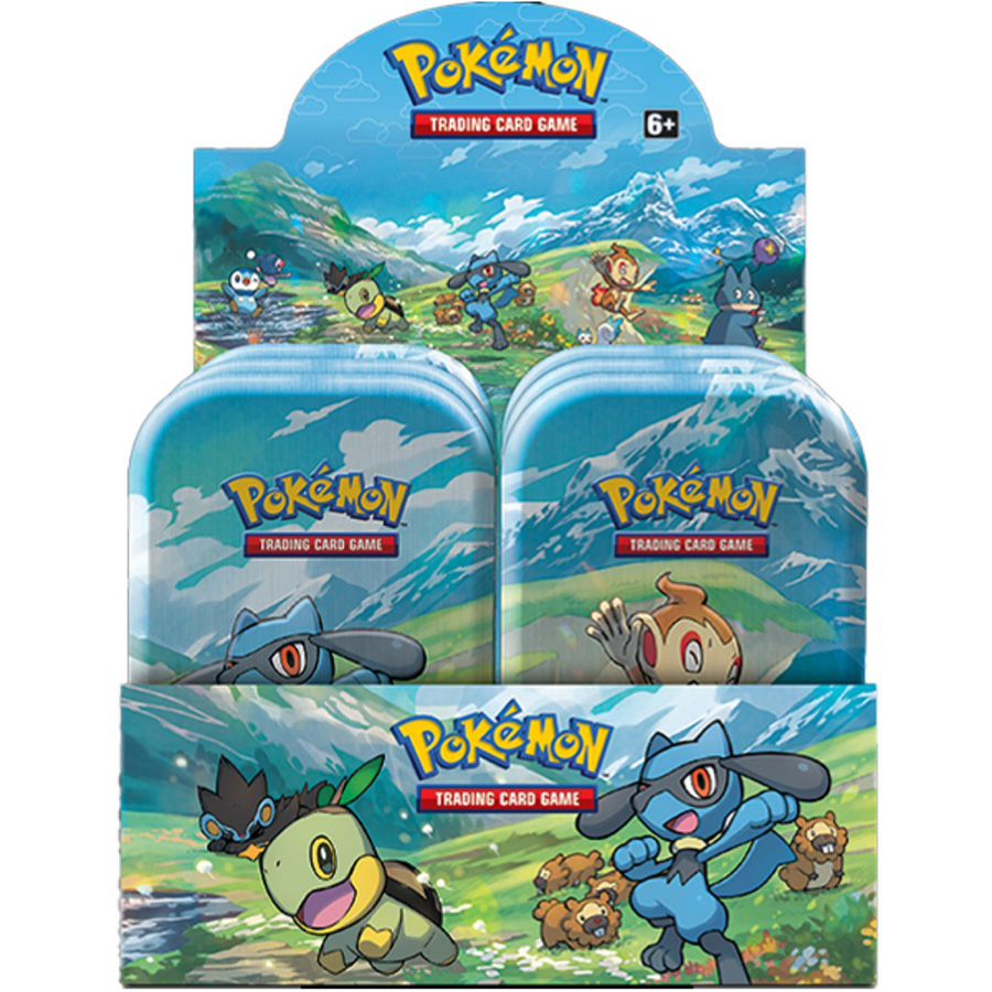 Pokemon Sinnoh Stars Mini Tin Display