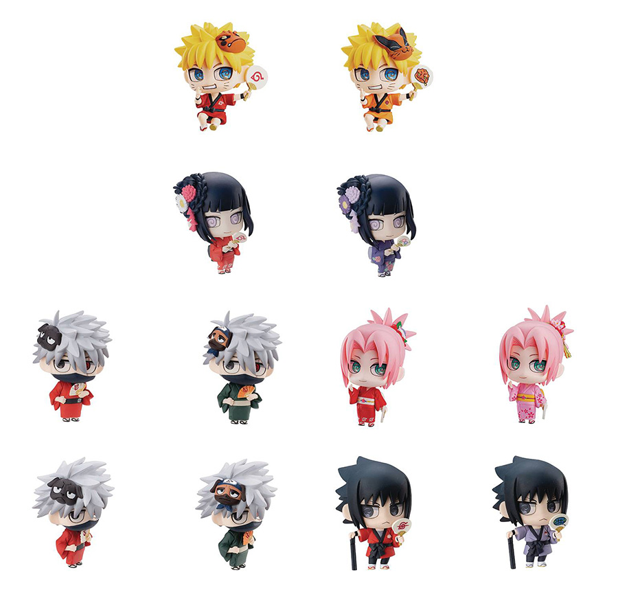 Naruto Shippuden 10th Anniversary Petit Chara Land Figure Blind Mystery Box