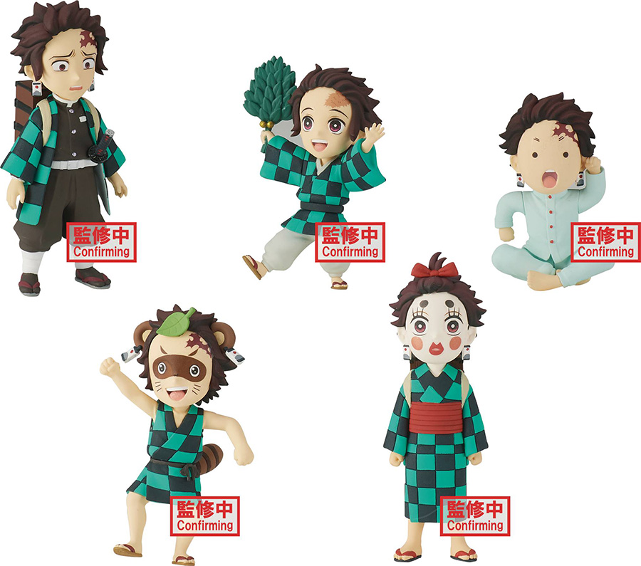 Demon Slayer Kimetsu No Yaiba World Collectable Figure Tanjiro Kamado Collection Figure