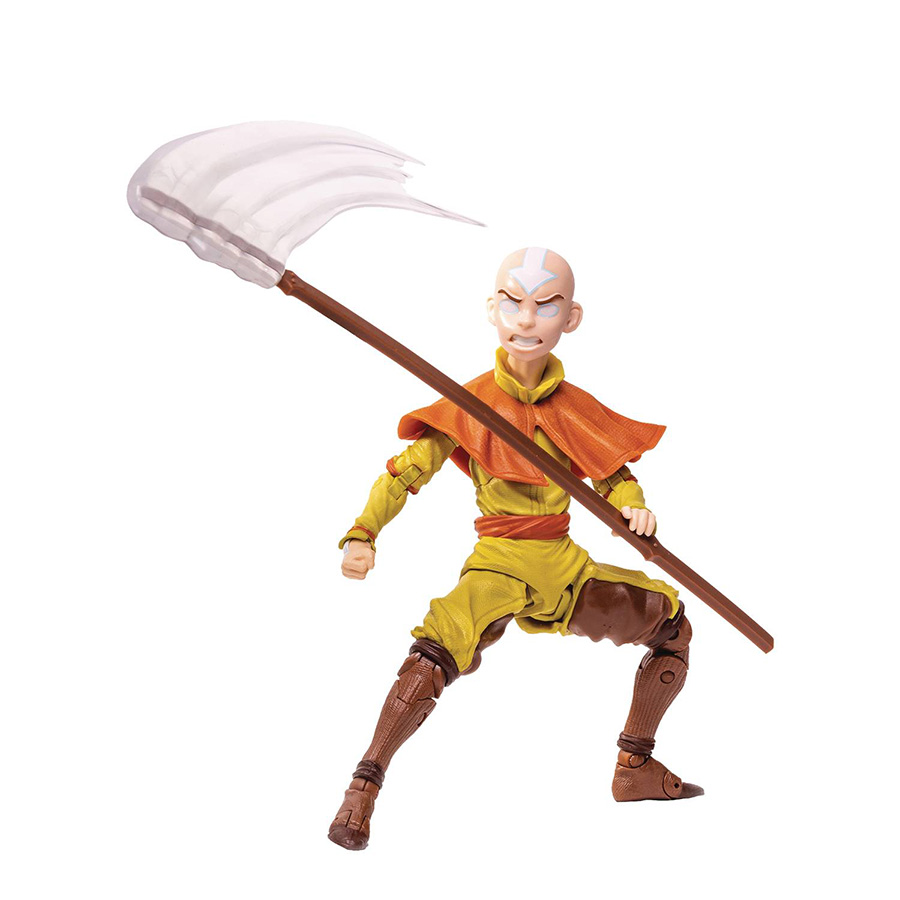 Avatar The Last Airbender Aang Avatar State 7-Inch Scale Action Figure Case