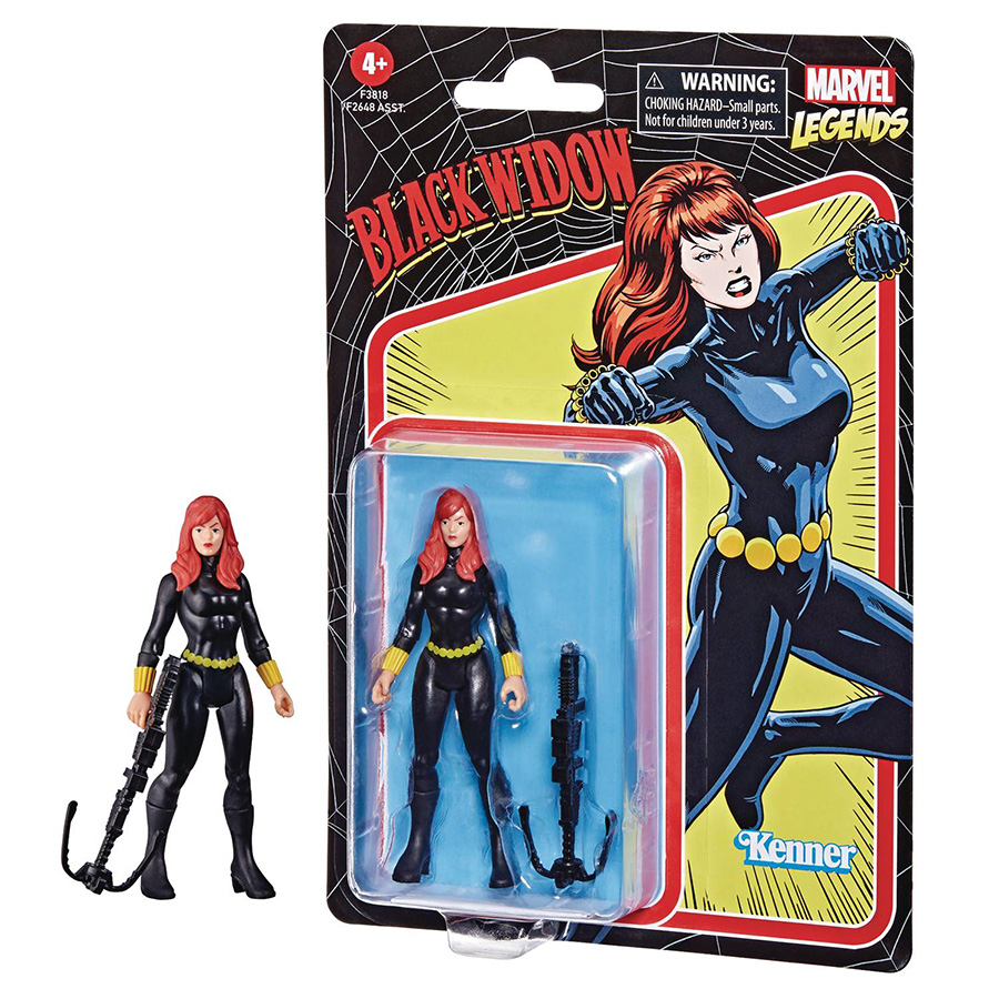 Marvel Vintage Series Black Widow 3.75-Inch Action Figure