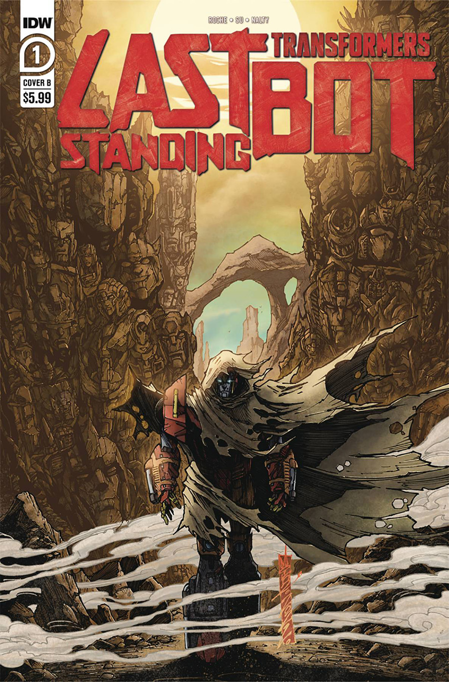 Transformers Last Bot Standing #1 Cover B Variant Alex Milne Cover