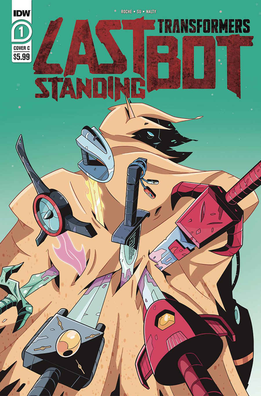 Transformers Last Bot Standing #1 Cover C Variant Gavin Spence Cover