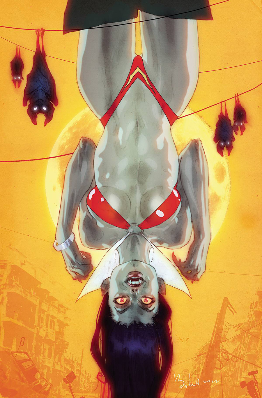 Vampirella Strikes Vol 3 #1 Cover U Incentive Ben Caldwell Virgin Cover