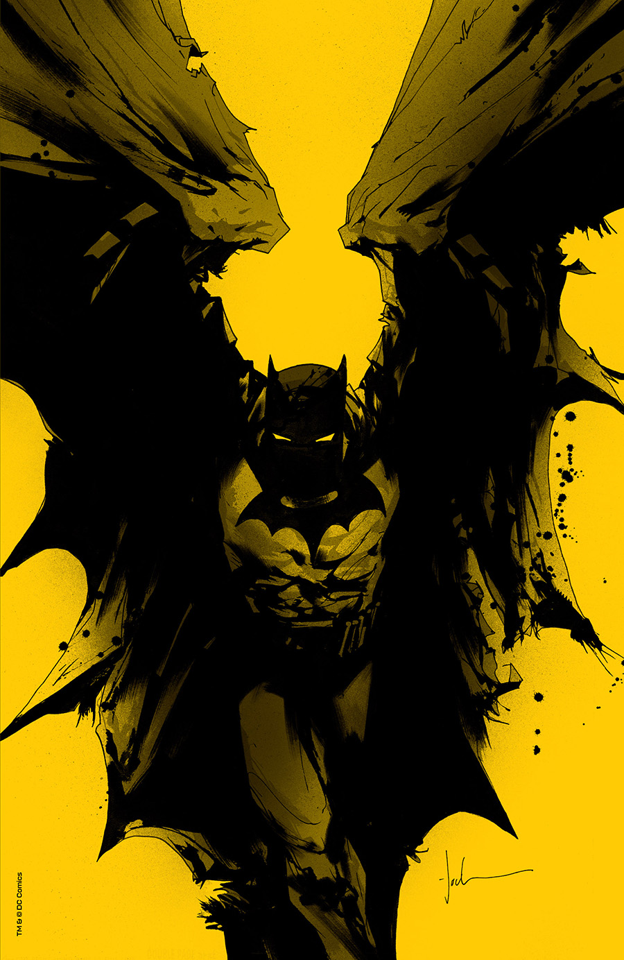 Batman Vol 3 #125 Cover J Incentive Jock Foil Variant Cover