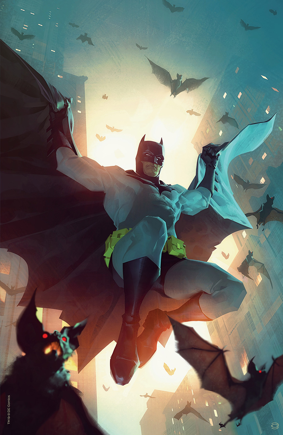 Batman Vol 3 #125 Cover K Incentive Alex Garner Foil Variant Cover