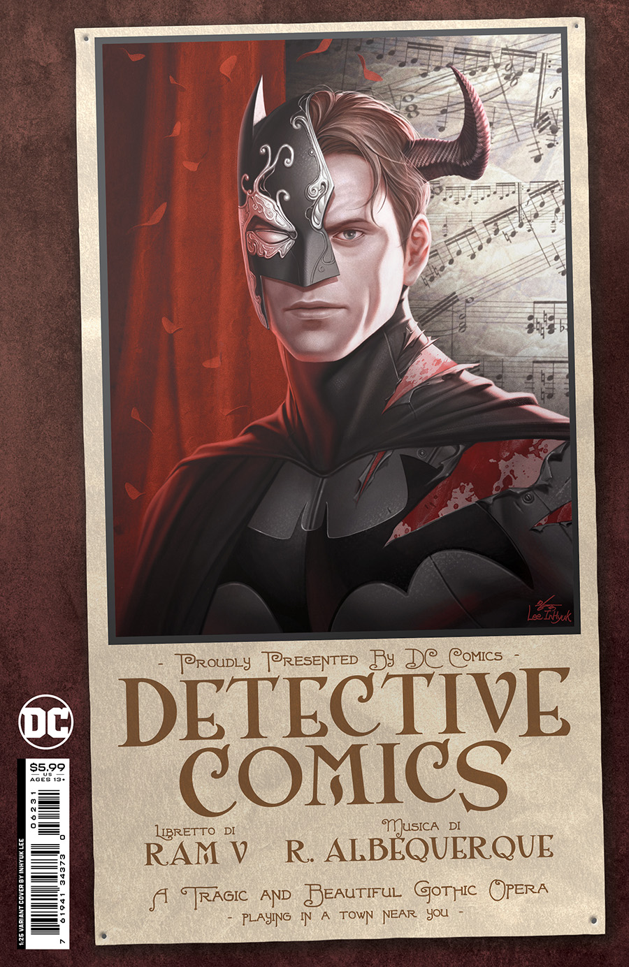 Detective Comics Vol 2 #1062 Cover D Incentive Inhyuk Lee Card Stock Variant Cover