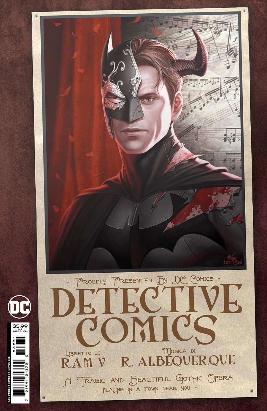Detective Comics Vol 2 #1062 Cover D Incentive Inhyuk Lee Card Stock Variant Cover