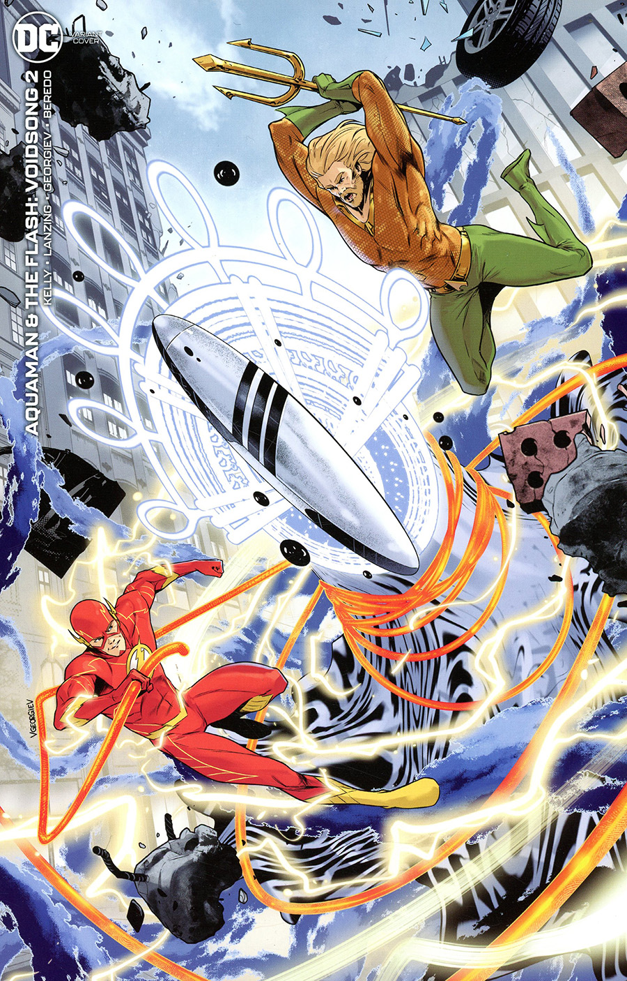 Aquaman & The Flash Voidsong #2 Cover B Variant Vasco Georgiev Cover