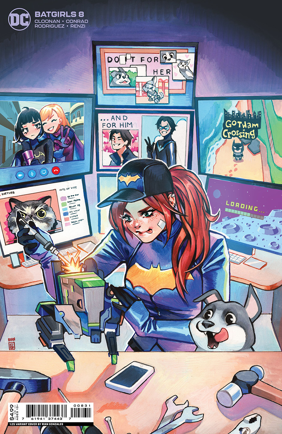 Batgirls #8 Cover C Incentive Rian Gonzales Card Stock Variant Cover