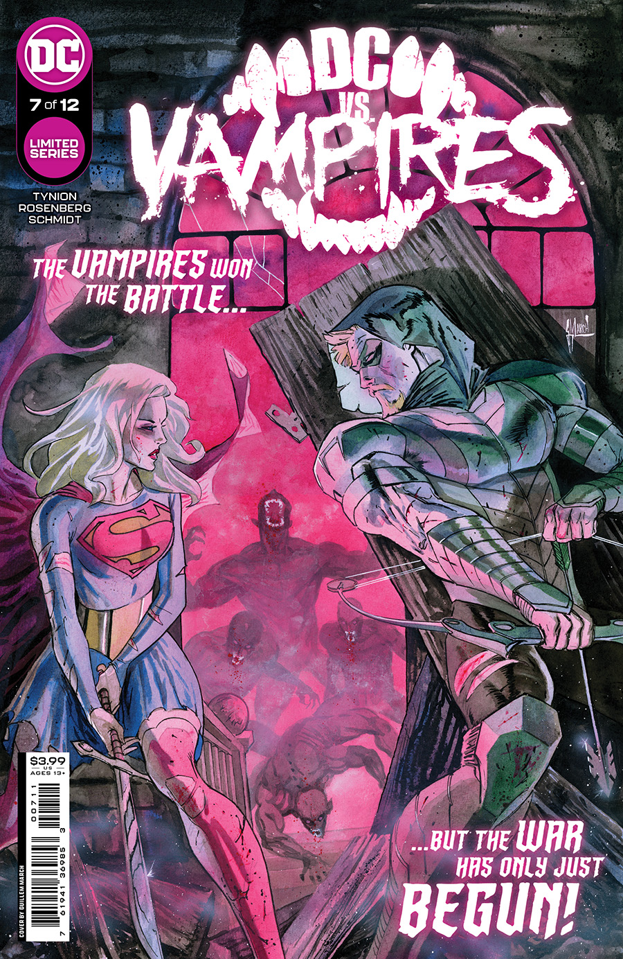 DC vs Vampires #7 Cover A Regular Guillem March Cover