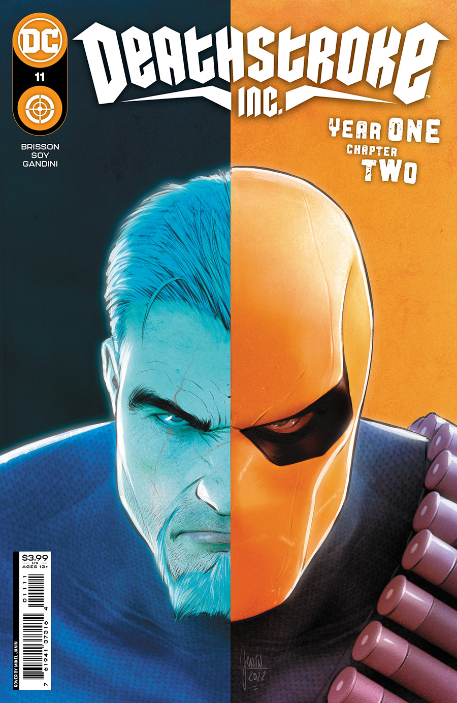 Deathstroke Inc #11 Cover A Regular Mikel Janin Cover