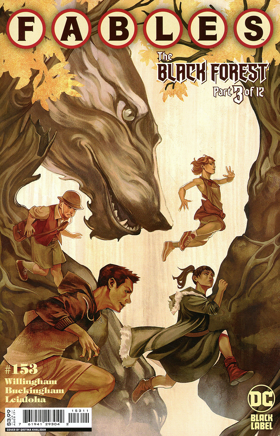 Fables #153 Cover A Regular Qistina Khalidah Cover