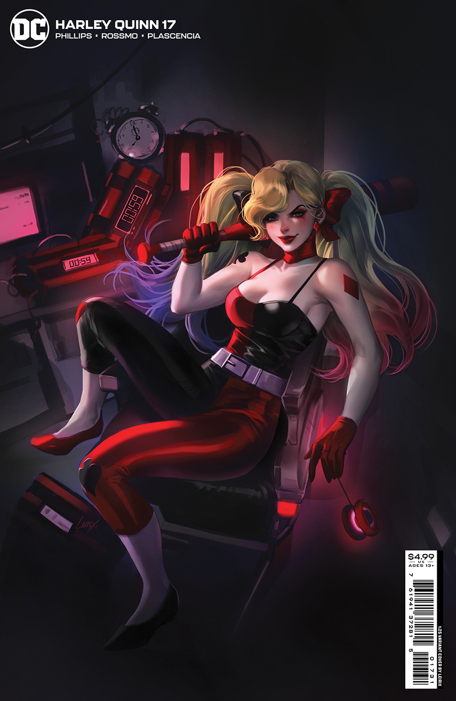 Harley Quinn Vol 4 #17 Cover C Incentive Lesley Leirix Li Card Stock Variant Cover