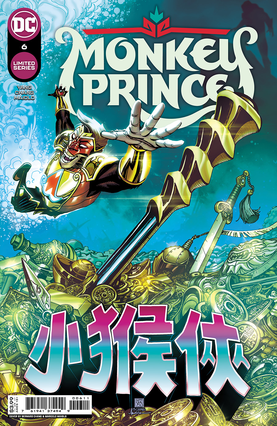 Monkey Prince #6 Cover A Regular Bernard Chang Cover