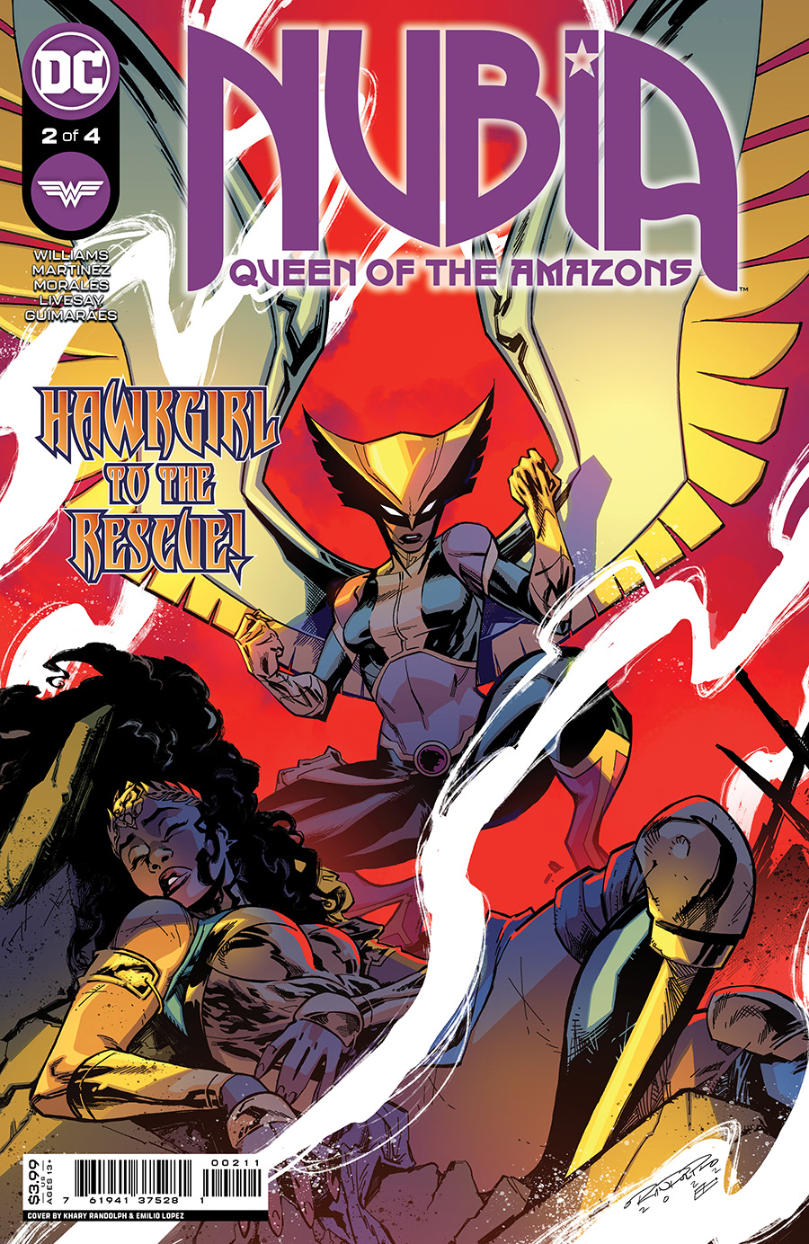 Nubia Queen Of The Amazons #2 Cover A Regular Khary Randolph Cover
