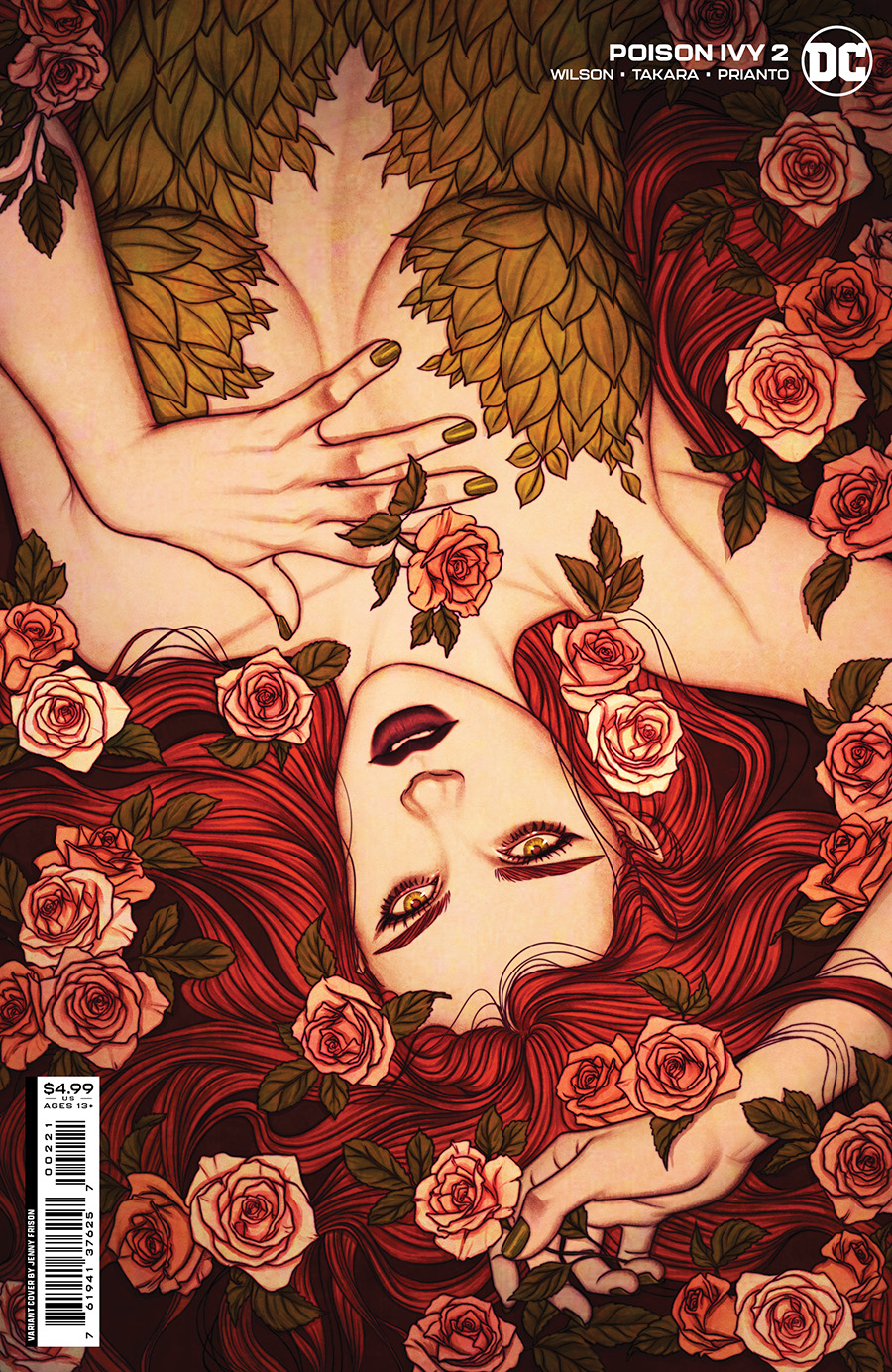 Poison Ivy #2 Cover B Variant Jenny Frison Card Stock Cover