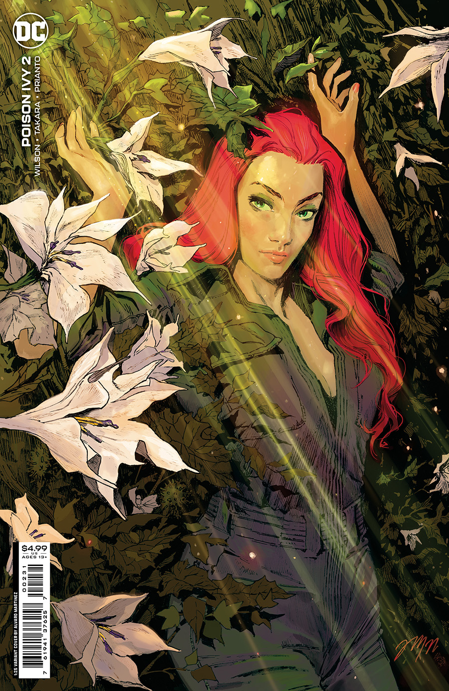 Poison Ivy #2 Cover E Incentive Alvaro Martinez Bueno Card Stock Variant Cover