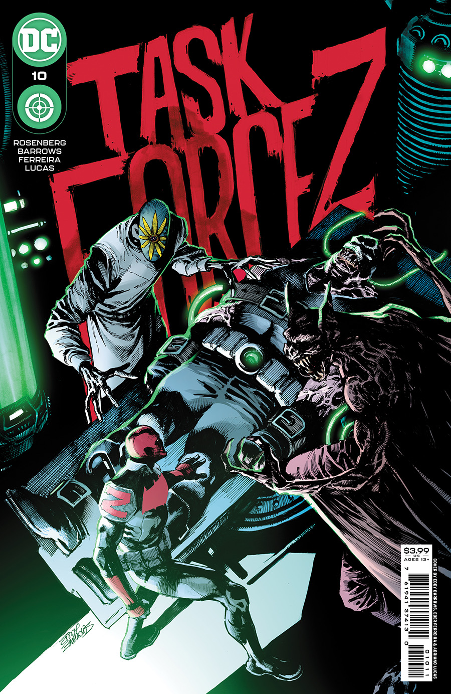 Task Force Z #10 Cover A Regular Eddy Barrows & Eber Ferreira Cover
