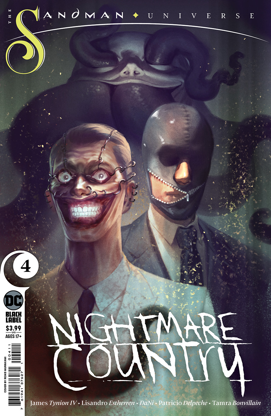 Sandman Universe Nightmare Country #4 Cover A Regular Reiko Murakami Cover