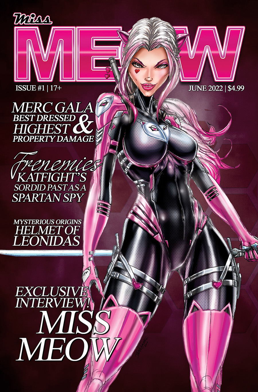 Miss Meow #1 Cover A Regular Jamie Tyndall Cover (Limit 1 Per Customer)