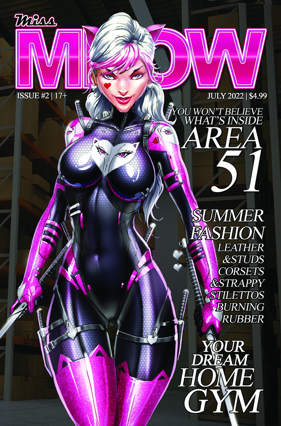 Miss Meow #2 Cover A Regular Jamie Tyndall Cover