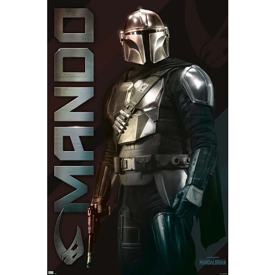 Star Wars The Mandalorian Mando Poster