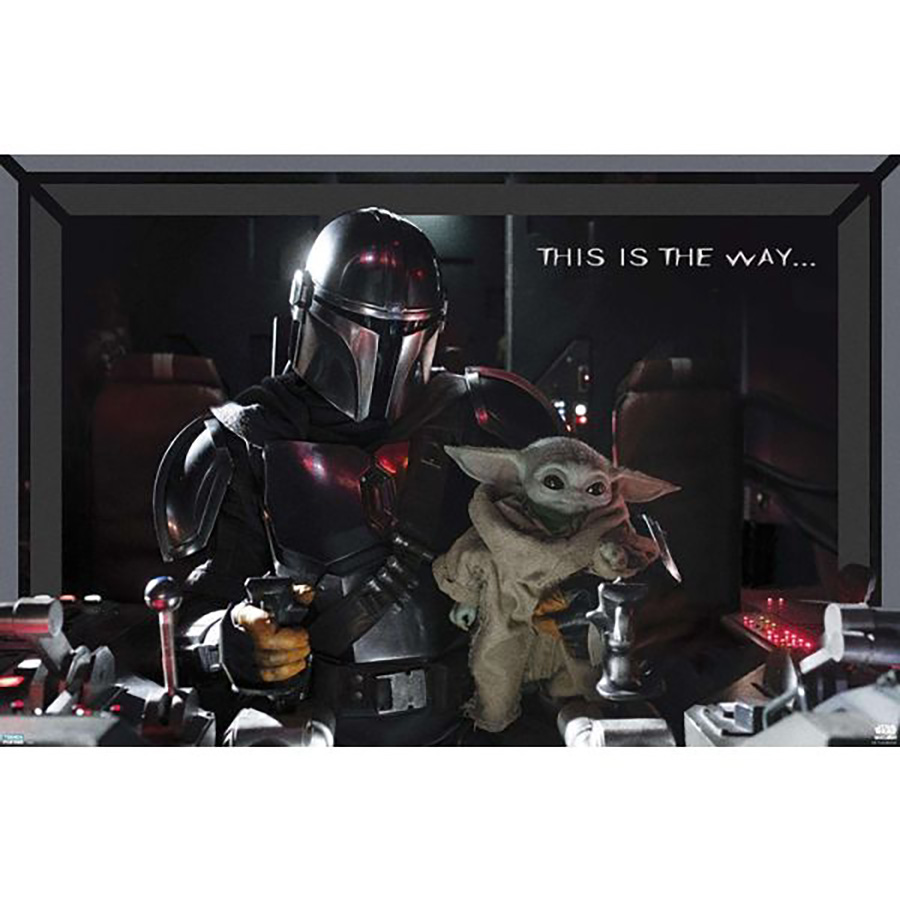 Star Wars The Mandalorian This Is The Way Poster