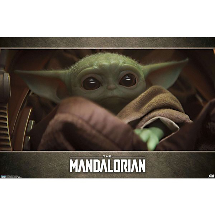Star Wars The Mandalorian Eyes Poster