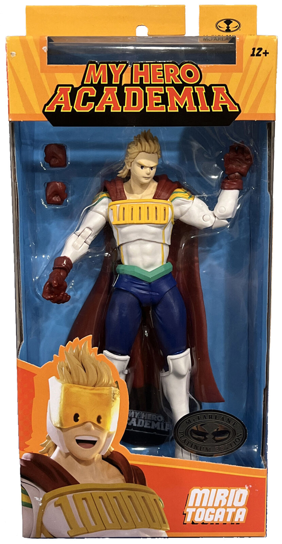 My Hero Academia 7-Inch Action Figure Wave 5 Mirio Action Figure Platinum Edition