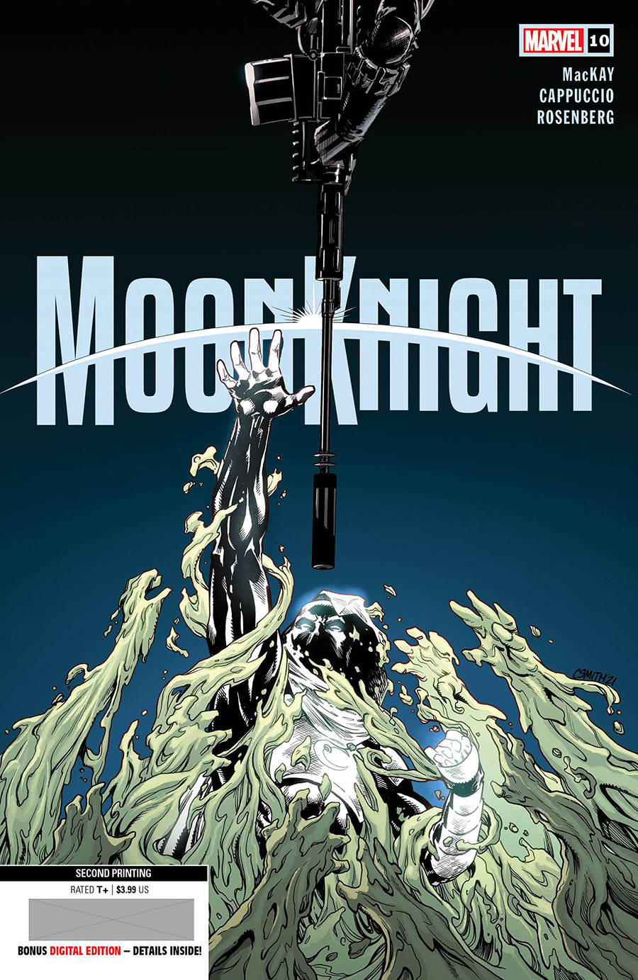Moon Knight Vol 9 #10 Cover D 2nd Ptg Cory Smith Variant Cover