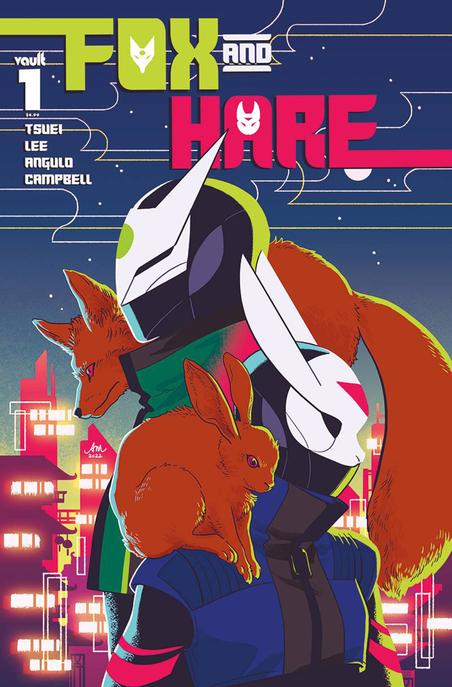 Fox And Hare #1 Cover F Incentive Audrey Mok Variant Cover