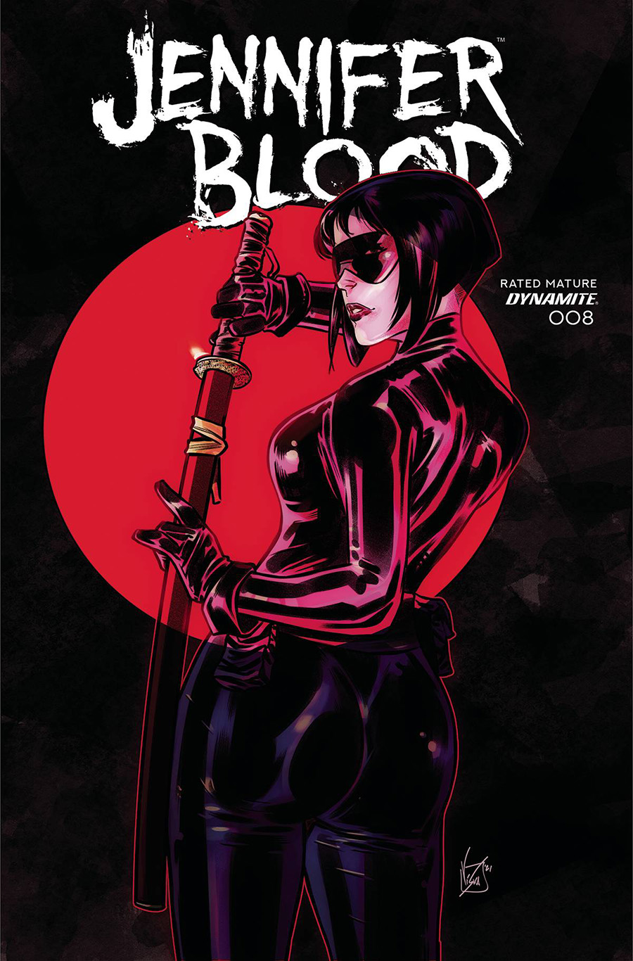 Jennifer Blood Vol 2 #8 Cover M Variant Vincenzo Federici Cover