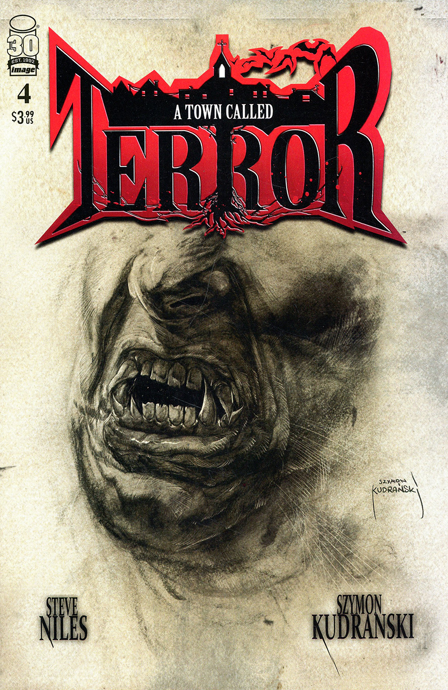 A Town Called Terror #4 Cover B Variant Szymon Kudranski Cover