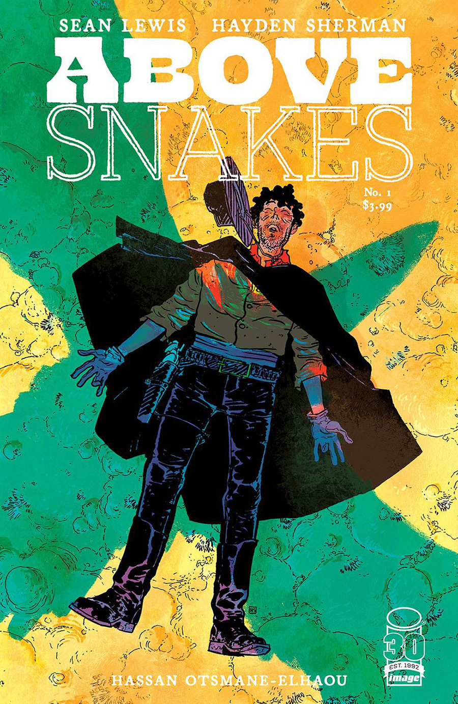 Above Snakes #1 Cover A Regular Hayden Sherman Cover